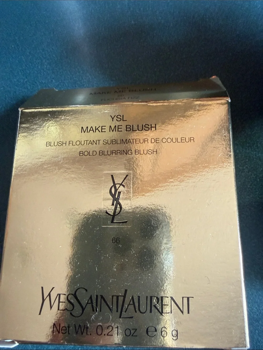 Yves Saint Laurent Vibrant Fuchsia Blush Compact - “MAKE ME BLUSH” - MWT